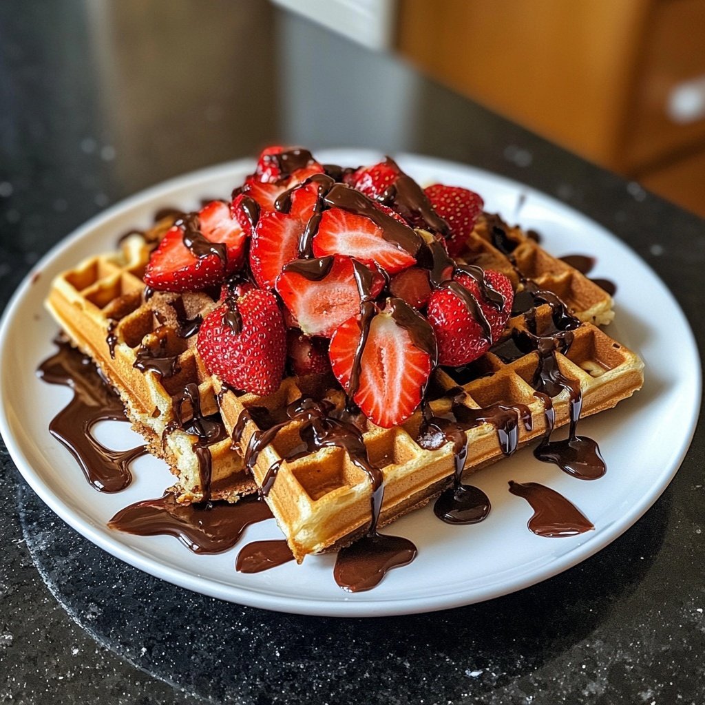 Waffeln selbst gebacken