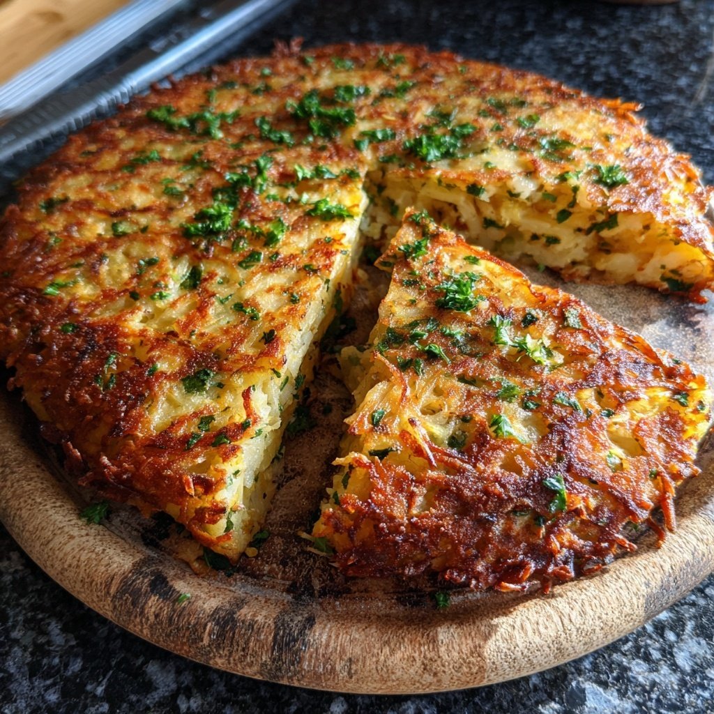 Blumenkohl Rösti Im Ofen