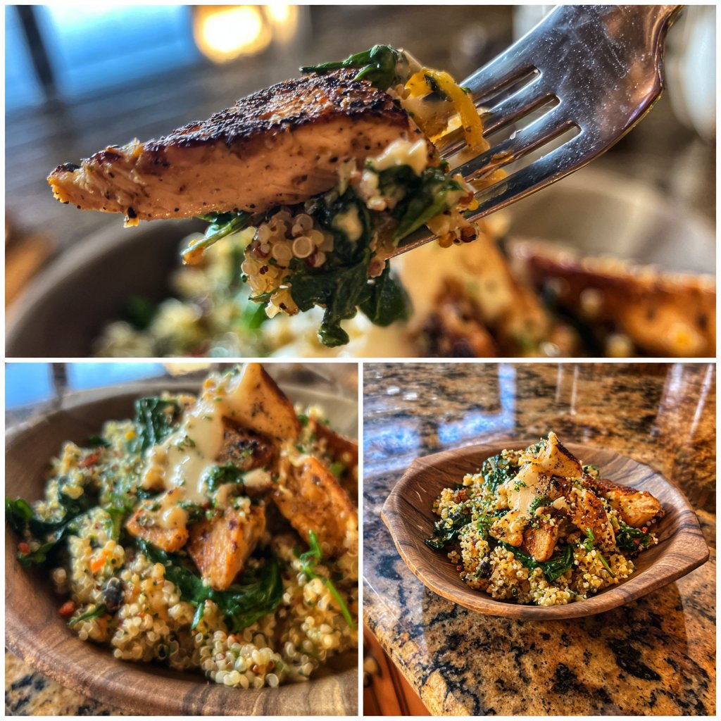 High Protein Büro Mittagessen