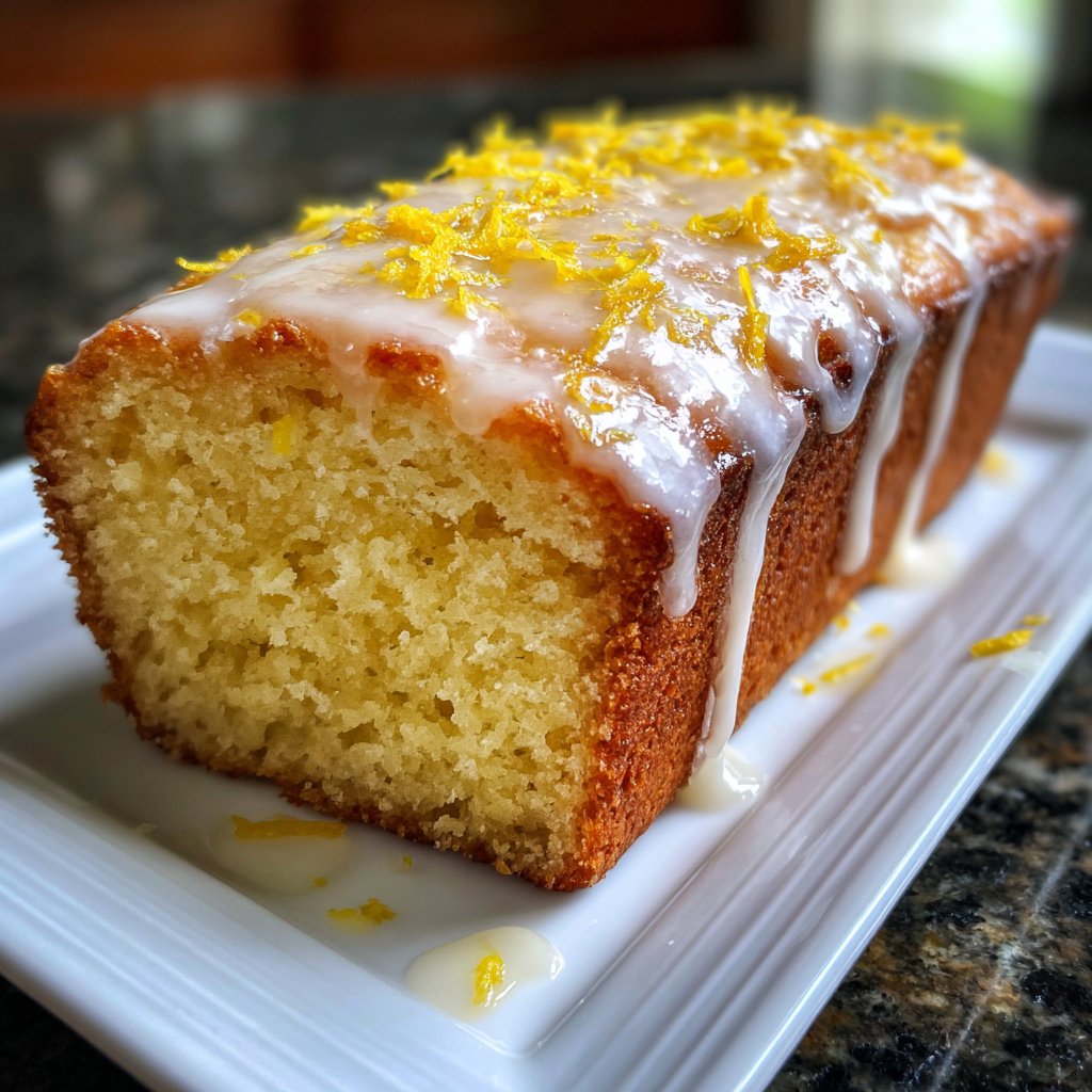 Saftiger Zitronenkuchen vom Blech