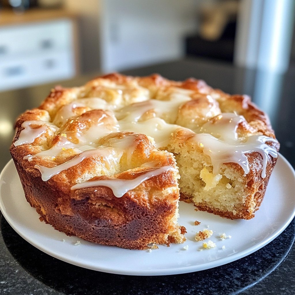 Zitronenkuchen für Kaffeezeit