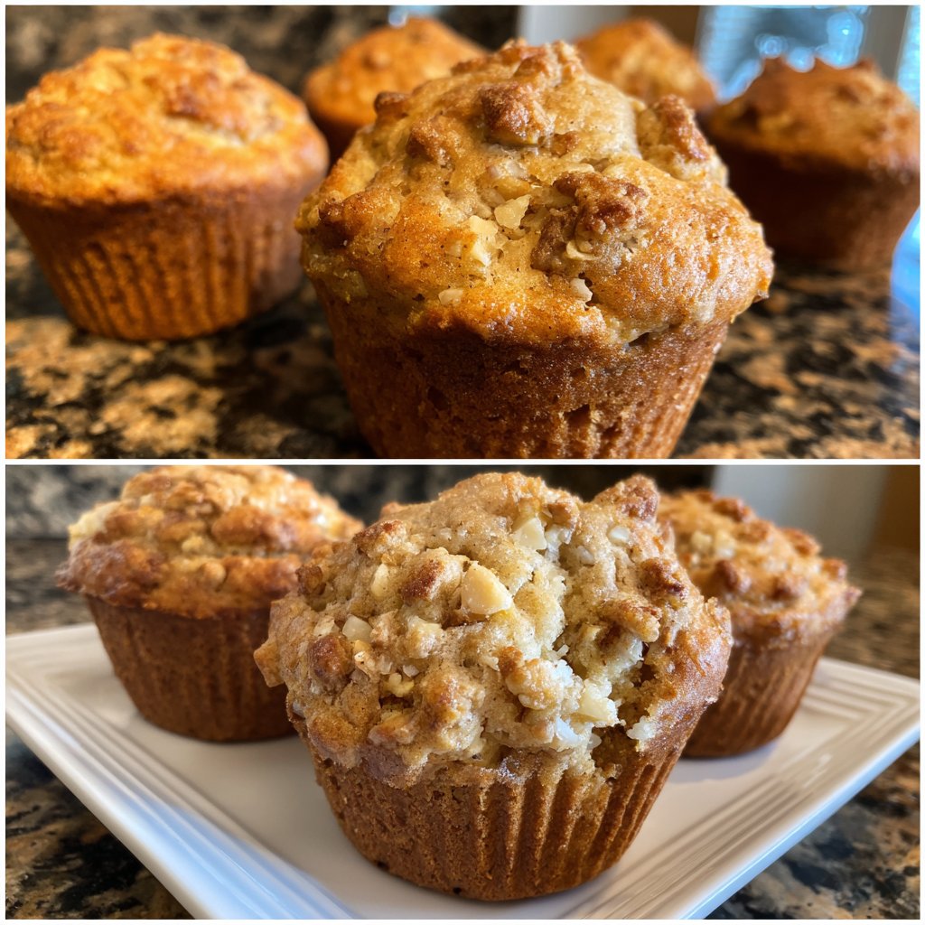 Apfelmuffins locker und aromatisch