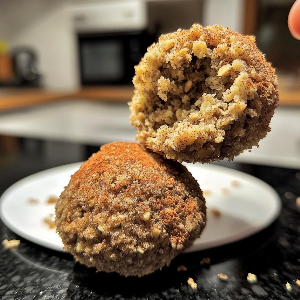 Protein Bällchen mit Zimt