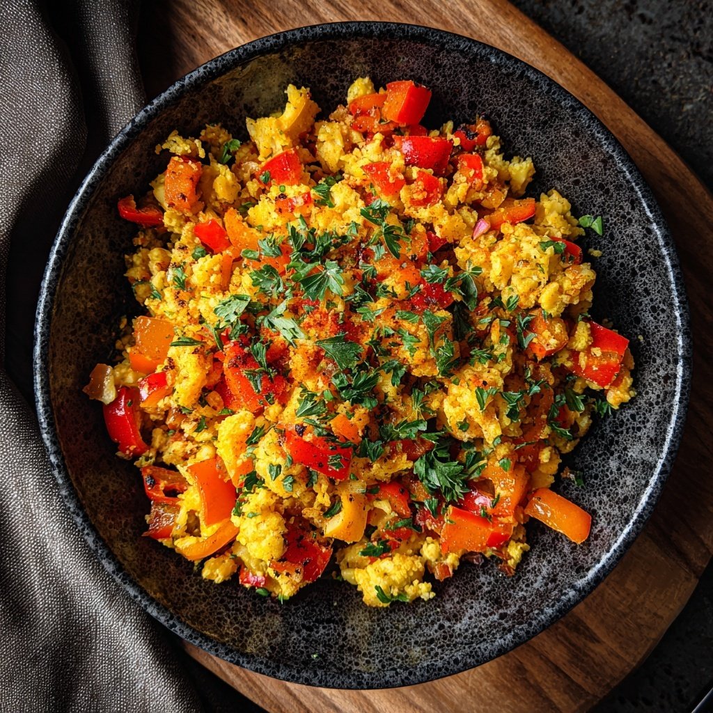 Blumenkohl Reis Mit Paprika