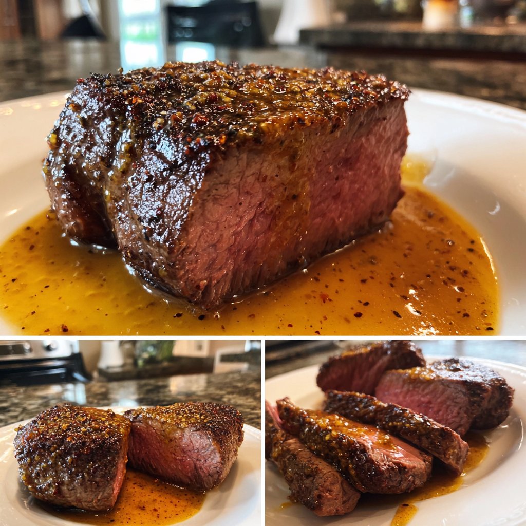 Rinderfilet mit Schokoladen-Chili-Sauce