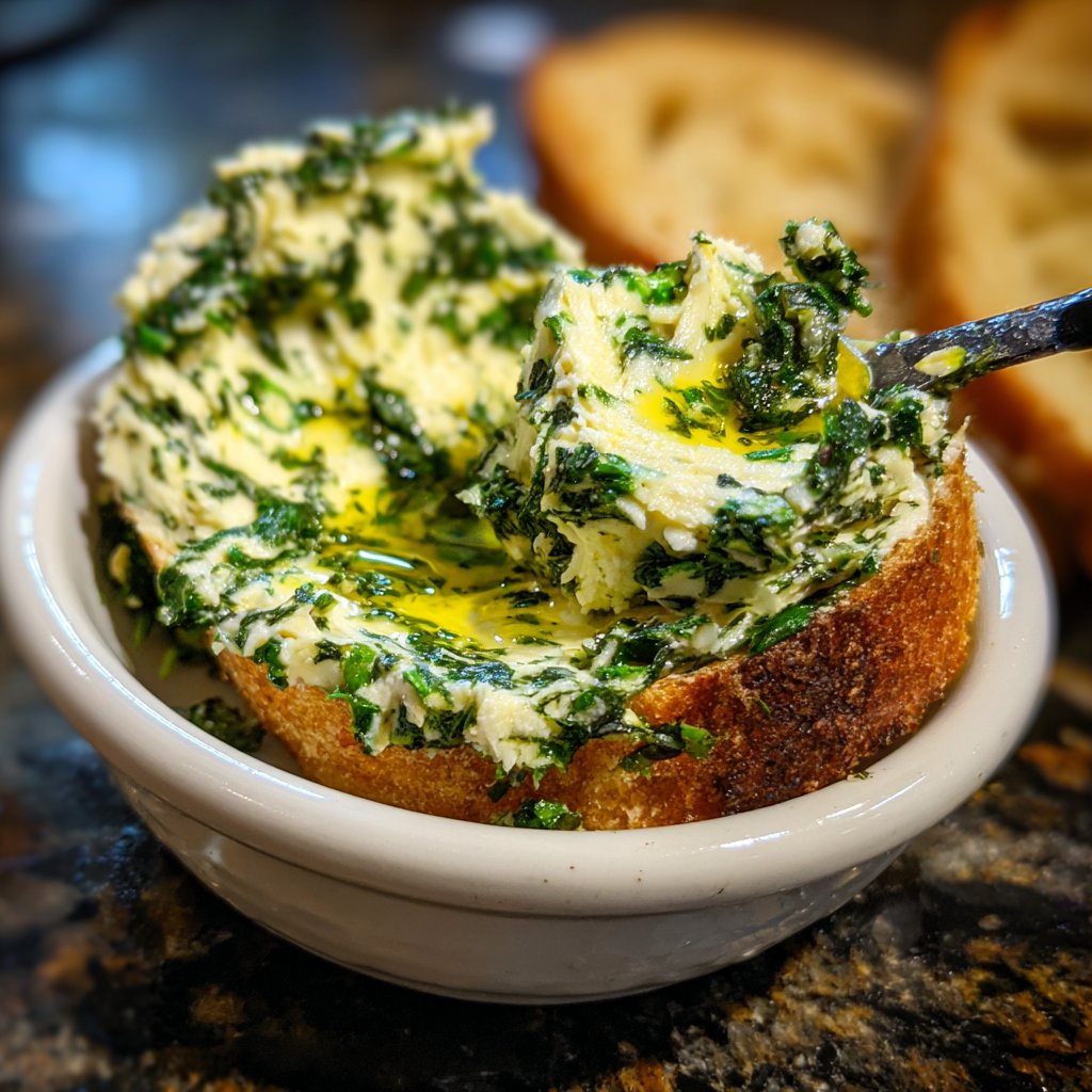 Kräuterbutter Mit Knoblauchöl