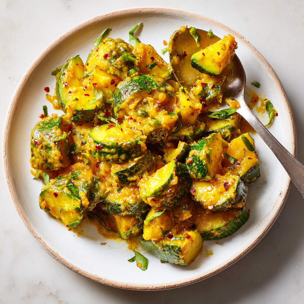 Curry mit Zucchini