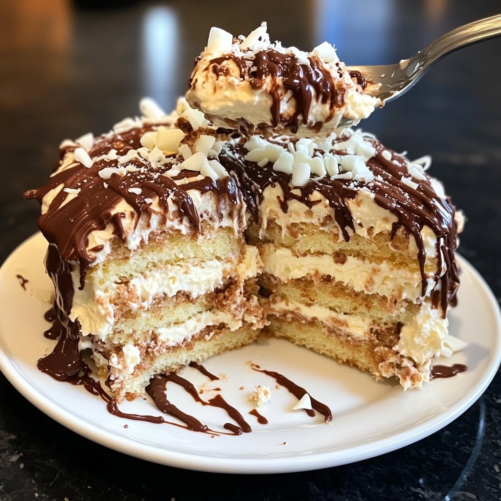 Spaghettieis-Tiramisu