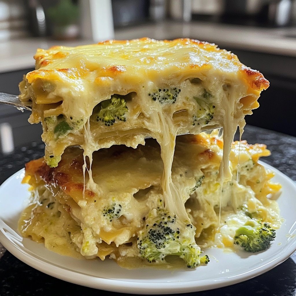 Lasagne mit Brokkoli