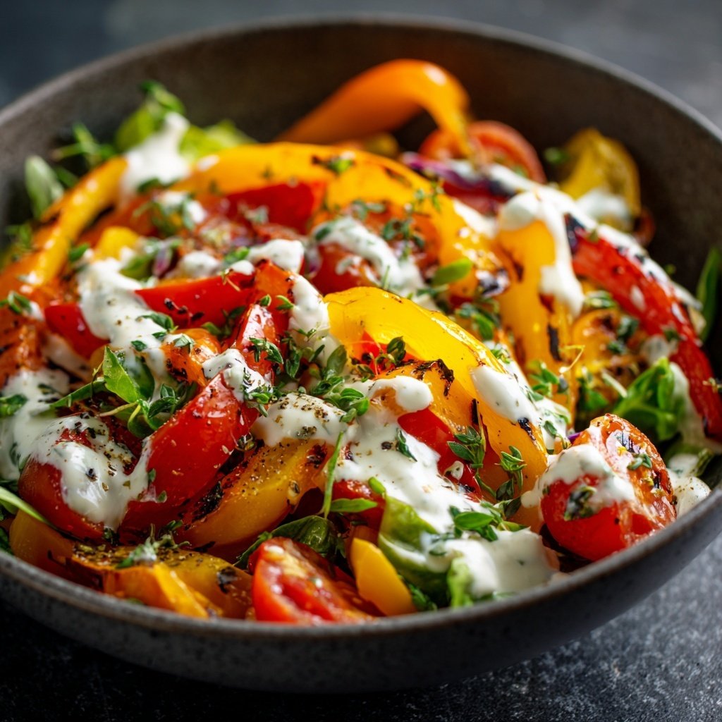 Salat Zum Grillen Mit Joghurtsauce