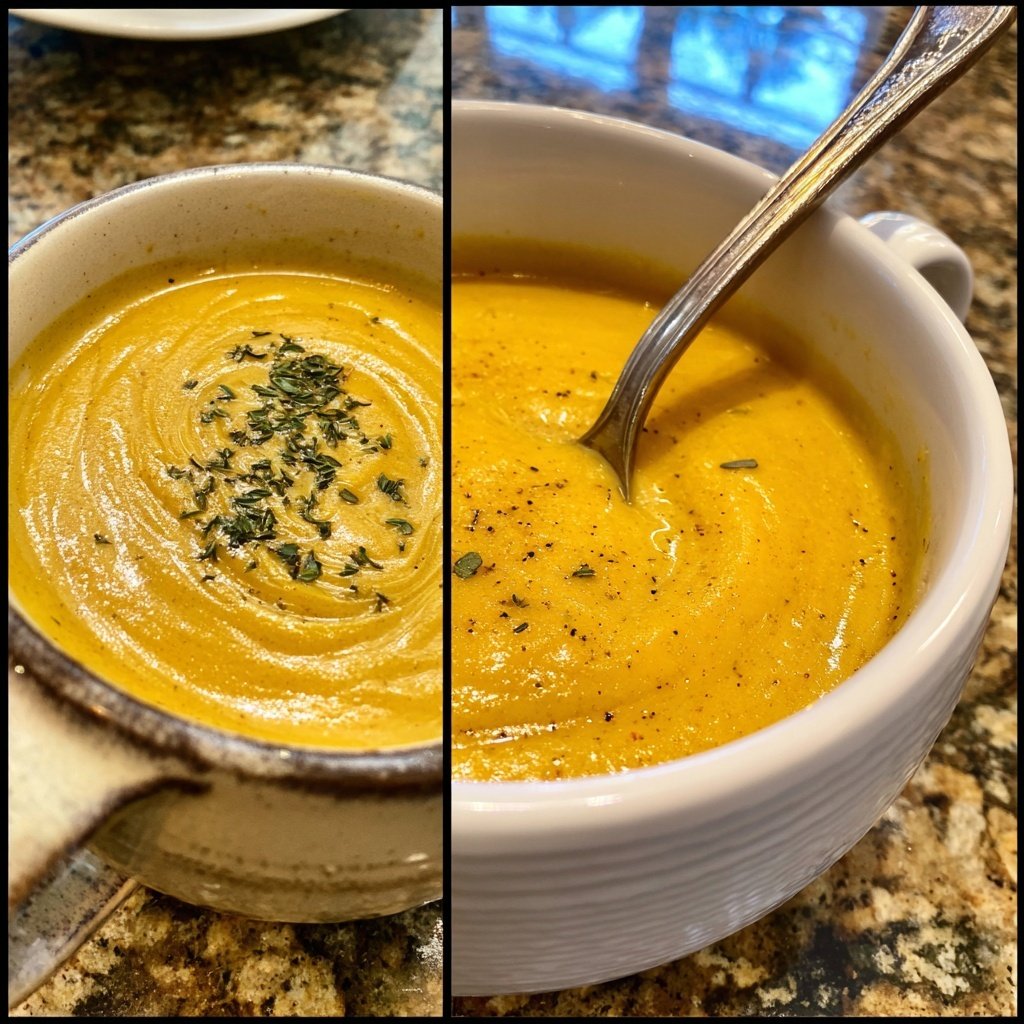 Blumenkohlsuppe mit Kurkuma